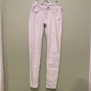 Mango white jeans